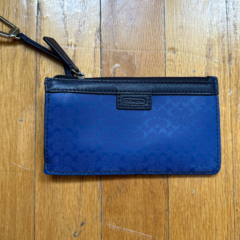 Coach Heritage Embossed PVC Coin Purse